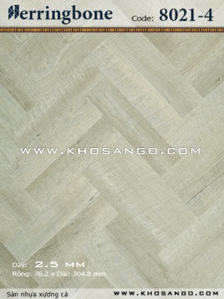 Sàn nhựa xương cá 8021-4 Sàn nhựa xương cá 8021-4