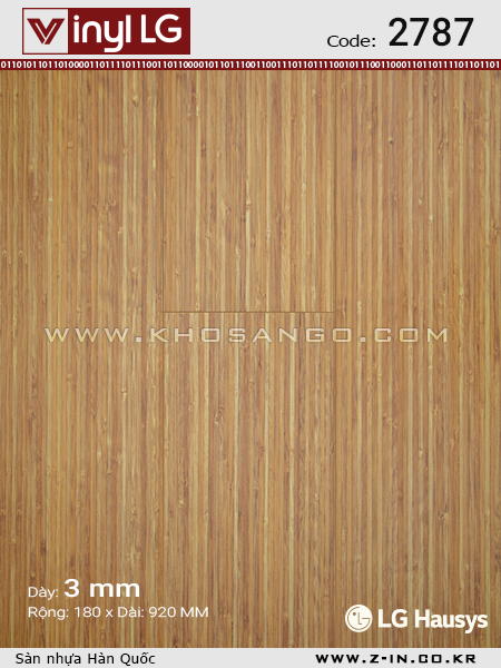 Sàn nhựa Vinyl LG 2787 Sàn nhựa Vinyl LG 2787