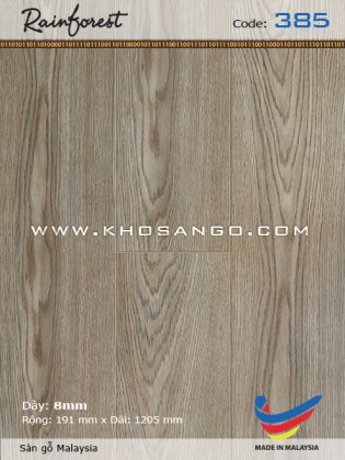 Sàn gỗ RainForest 385 Sàn gỗ RainForest 385
