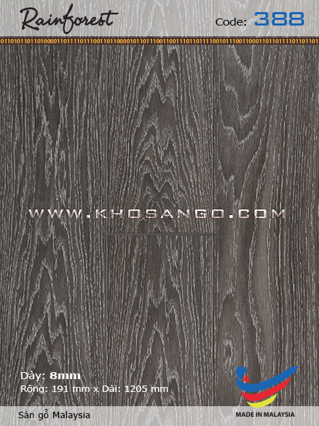 Sàn gỗ RainForest 388 Sàn gỗ RainForest 388