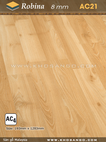 Sàn gỗ Robina AC21 Sàn gỗ Robina AC21