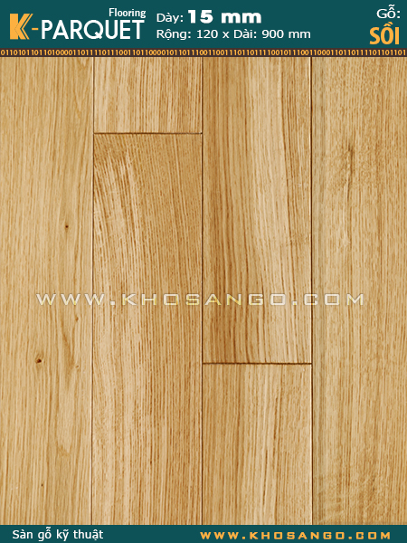 Sàn gỗ Sồi Engineered 15x120x900 Sàn gỗ Sồi Engineered 15x120x900