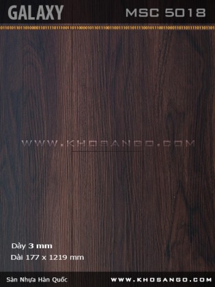 Sàn nhựa Galaxy MSC5018 Sàn nhựa Galaxy MSC5018