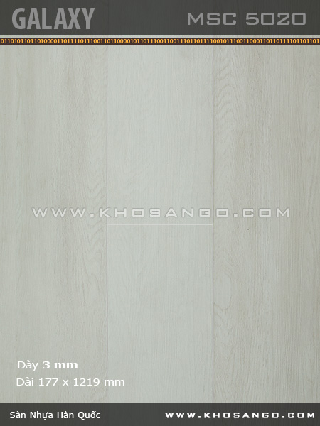 Sàn nhựa Galaxy MSC5020 Sàn nhựa Galaxy MSC5020