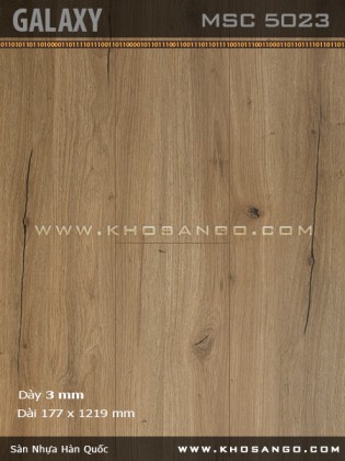 Sàn nhựa Galaxy MSC5023 Sàn nhựa Galaxy MSC5023