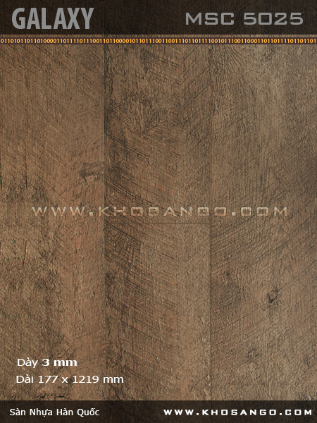 Sàn nhựa Galaxy MSC5025 Sàn nhựa Galaxy MSC5025