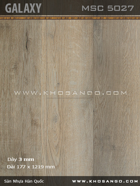Sàn nhựa Galaxy MSC5027 Sàn nhựa Galaxy MSC5027
