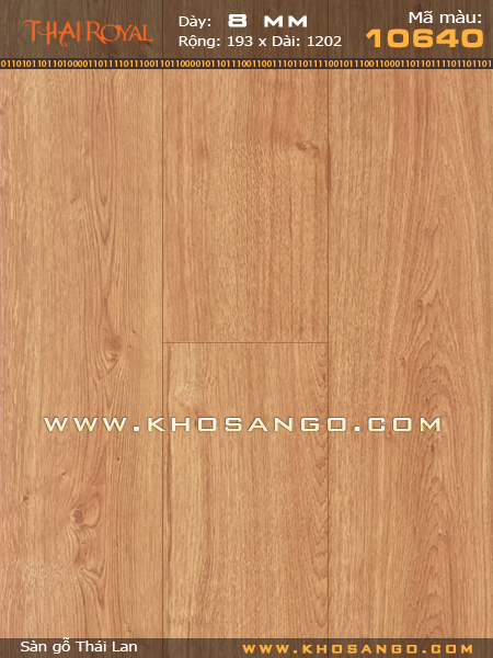 Sàn gỗ ThaiRoyal 10640 Sàn gỗ ThaiRoyal 10640