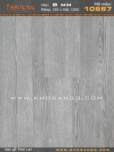 Sàn gỗ ThaiRoyal 10667 Sàn gỗ ThaiRoyal 10667