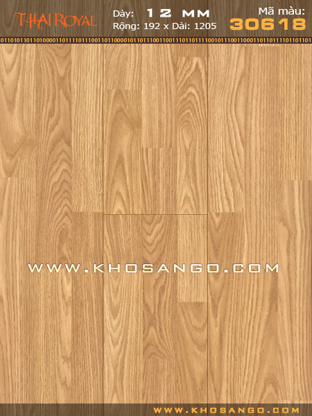 Sàn gỗ ThaiRoyal 30618 Sàn gỗ ThaiRoyal 30618