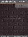 Xốp dán tường 3D X17