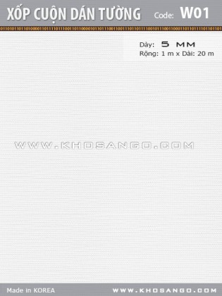 Xốp cuộn dán tường W01