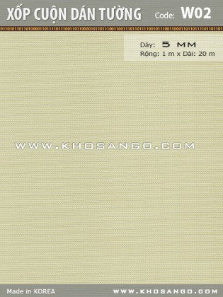 Xốp cuộn dán tường W02