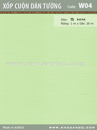 Xốp cuộn dán tường W04