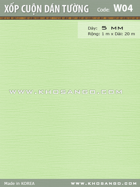 Xốp cuộn dán tường W04 Xốp cuộn dán tường W04