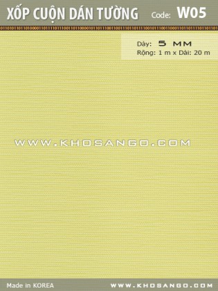 Xốp cuộn dán tường W05