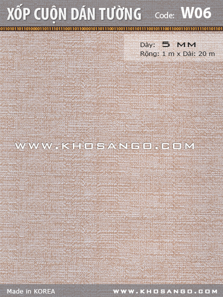 Xốp cuộn dán tường W06 Xốp cuộn dán tường W06