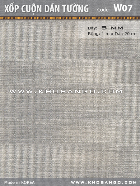 Xốp cuộn dán tường W07 Xốp cuộn dán tường W07
