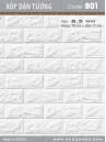 Xốp dán tường B01