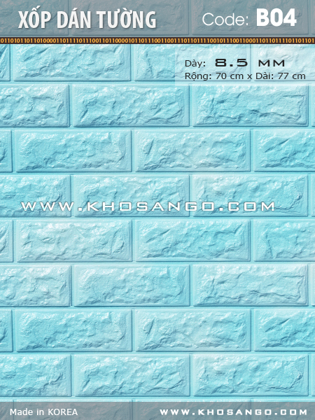 Xốp dán tường B04 Xốp dán tường B04