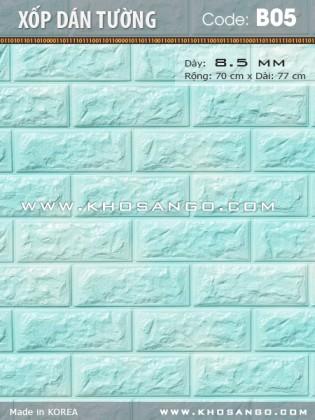Xốp dán tường B05