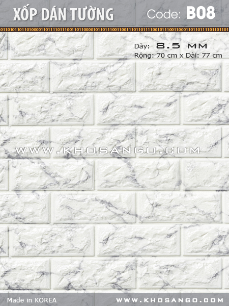 Xốp dán tường B08 Xốp dán tường B08