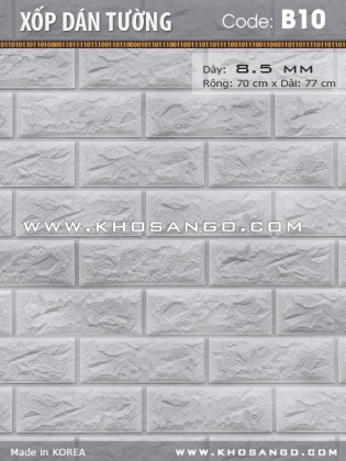 Xốp dán tường B10