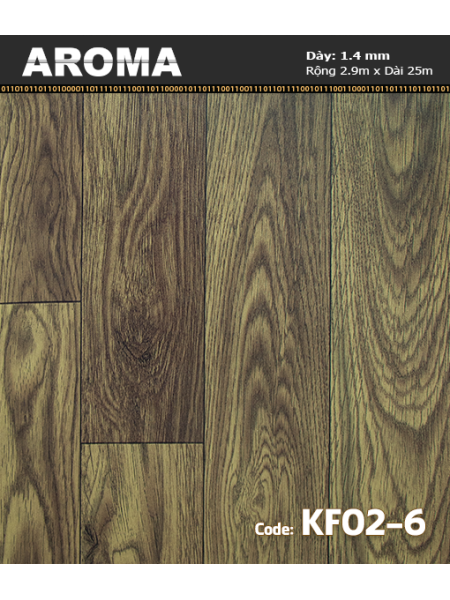 Sàn nhựa cuộn KF02-6 Sàn nhựa cuộn KF02-6