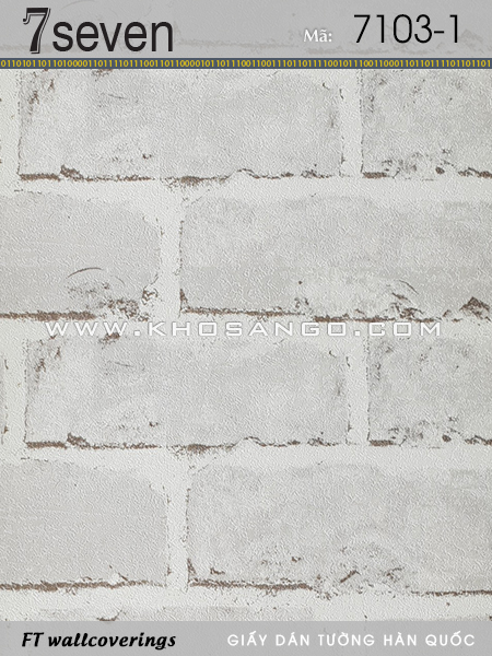 Giấy dán tường 7SEVEN 7103-1 Giấy dán tường 7SEVEN 7103-1