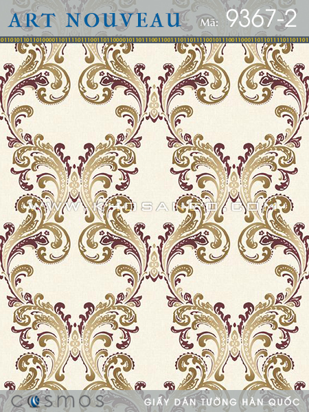 Giấy Dán Tường ART NOUVEAU 9367-2 Giấy Dán Tường ART NOUVEAU 9367-2