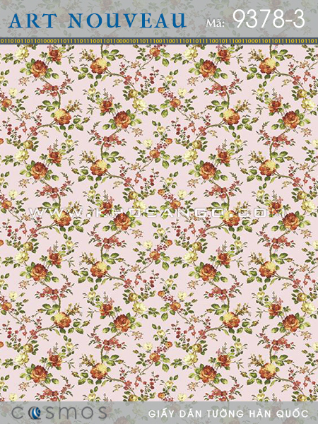 Giấy Dán Tường ART NOUVEAU 9378-3 Giấy Dán Tường ART NOUVEAU 9378-3