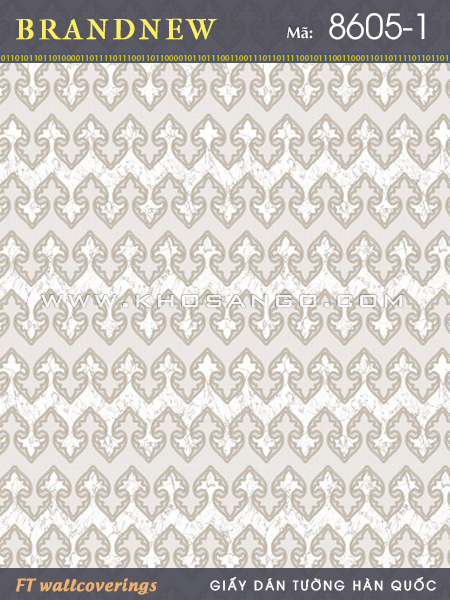 Giấy Dán Tường BRANDNEW 8605-1 Giấy Dán Tường BRANDNEW 8605-1