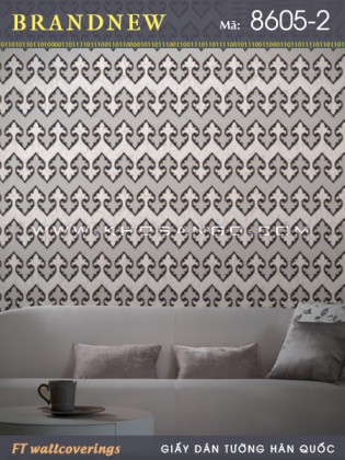 Giấy Dán Tường BRANDNEW 8605-2 Giấy Dán Tường BRANDNEW 8605-2