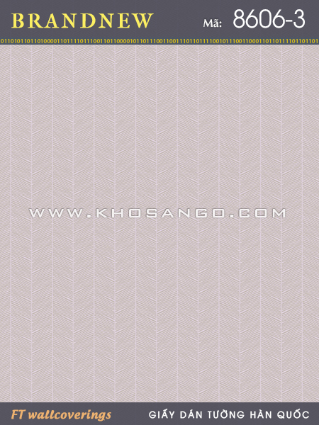 Giấy Dán Tường BRANDNEW 8606-3 Giấy Dán Tường BRANDNEW 8606-3