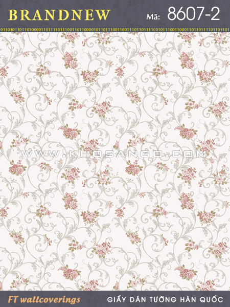 Giấy Dán Tường BRANDNEW 8607-2 Giấy Dán Tường BRANDNEW 8607-2