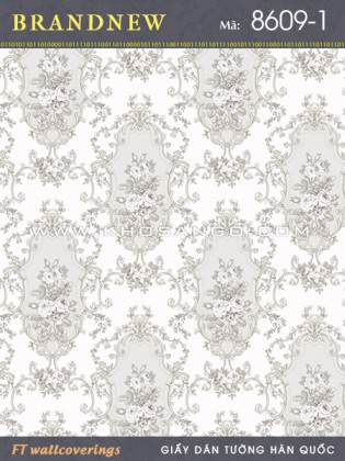 Giấy Dán Tường BRANDNEW 8609-1 Giấy Dán Tường BRANDNEW 8609-1