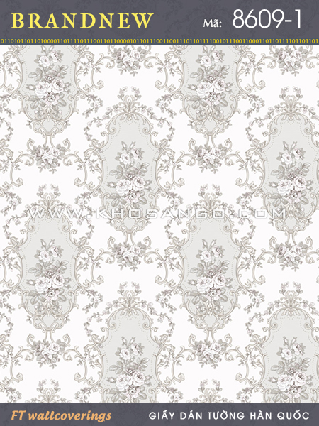 Giấy Dán Tường BRANDNEW 8609-1 Giấy Dán Tường BRANDNEW 8609-1