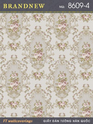 Giấy Dán Tường BRANDNEW 8609-4 Giấy Dán Tường BRANDNEW 8609-4