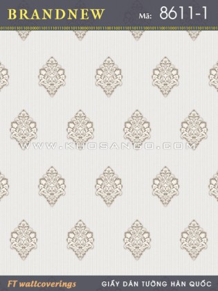 Giấy Dán Tường BRANDNEW 8611-1 Giấy Dán Tường BRANDNEW 8611-1