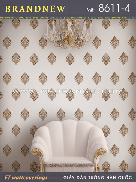 Giấy Dán Tường BRANDNEW 8611-4 Giấy Dán Tường BRANDNEW 8611-4