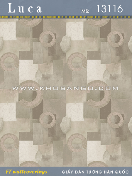 Giấy dán tường Luca 13116