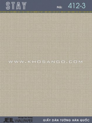 Giấy Dán Tường STAY 412-3 Giấy Dán Tường STAY 412-3