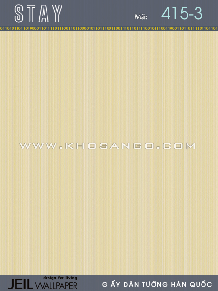 Giấy Dán Tường STAY 415-3 Giấy Dán Tường STAY 415-3