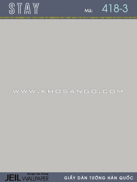 Giấy Dán Tường STAY 418-3 Giấy Dán Tường STAY 418-3