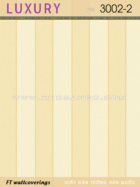Giấy Dán Tường Luxury 3002-2 Giấy Dán Tường Luxury 3002-2