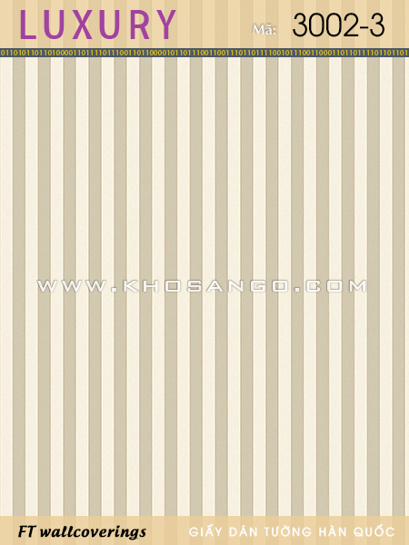 Giấy Dán Tường Luxury 3002-3 Giấy Dán Tường Luxury 3002-3