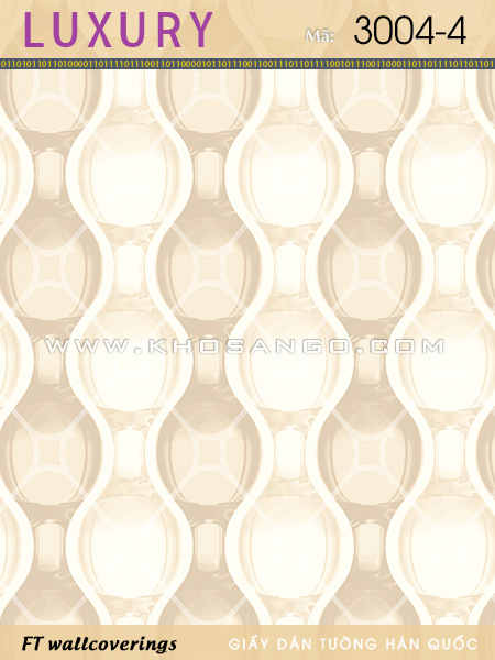 Giấy Dán Tường Luxury 3004-4 Giấy Dán Tường Luxury 3004-4