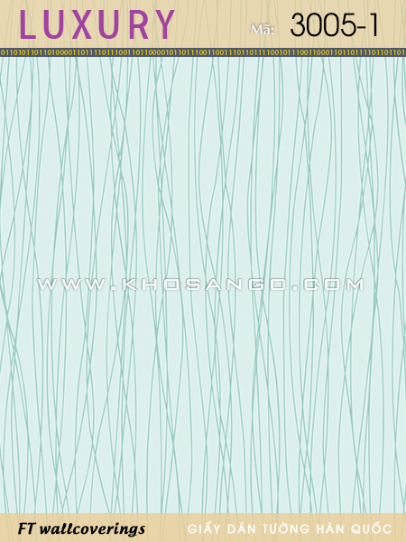 Giấy Dán Tường Luxury 3005-1 Giấy Dán Tường Luxury 3005-1