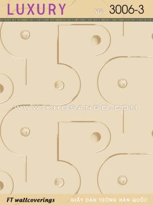 Giấy Dán Tường Luxury 3006-3 Giấy Dán Tường Luxury 3006-3
