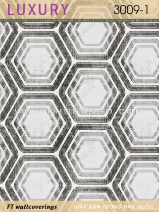 Giấy Dán Tường Luxury 3009-1 Giấy Dán Tường Luxury 3009-1
